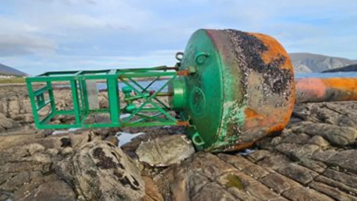 How did a 3.5 tonne buoy from Nova Scotia end up in Ireland? | Hanomansing Live