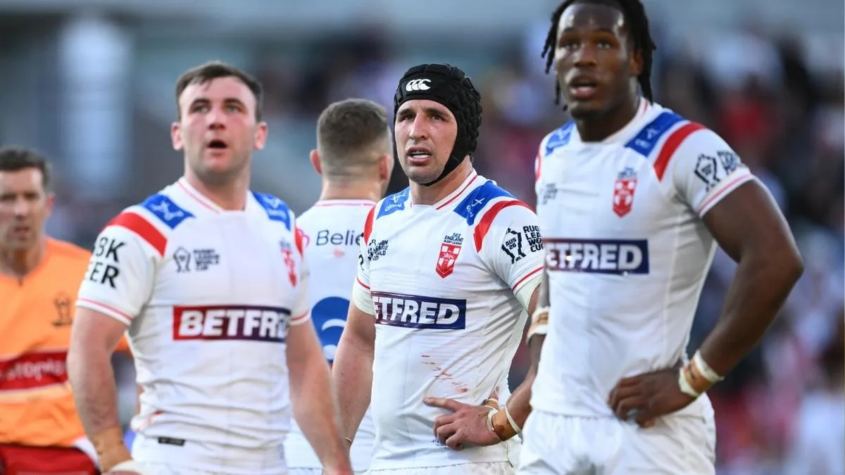Fans erupt as England’s nightmare Rugby League World Cup fate exposed after loss to Tonga