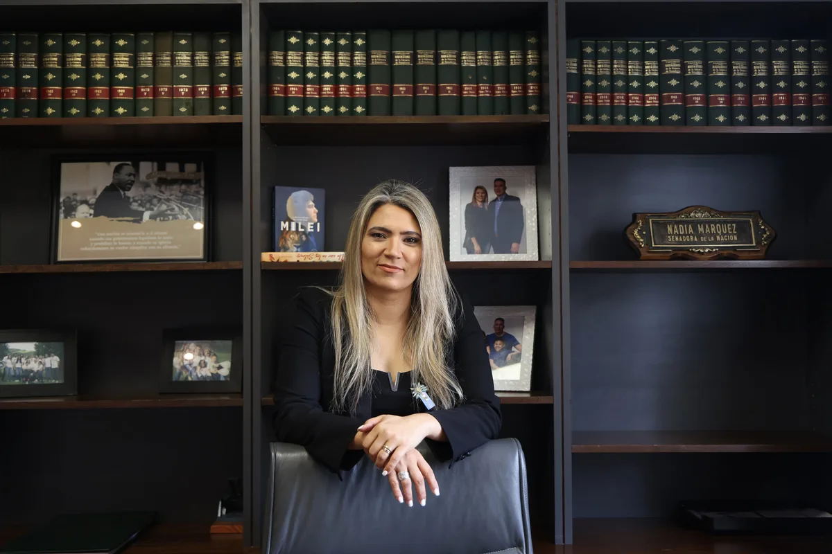 Nadia Márquez, la senadora favorita de Karina Milei y pastora: “La doctrina kirchnerista va en contra de la Biblia”