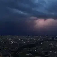 Em oito horas, frente fria despeja 12 mil raios sobre Campo Grande