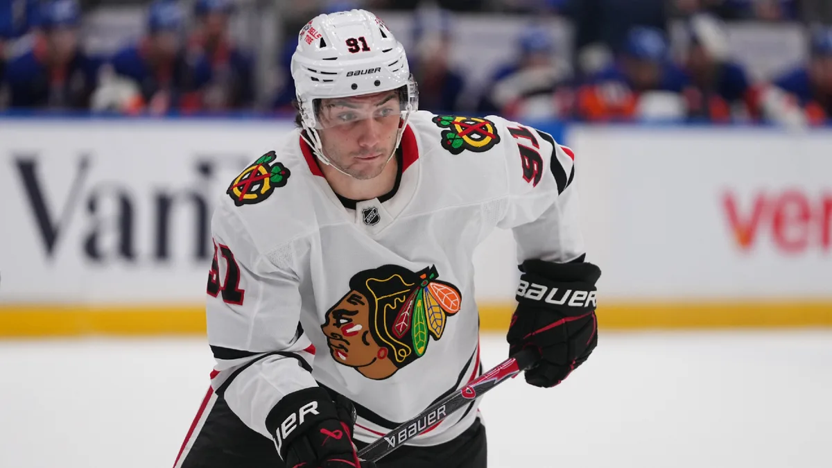 Blackhawks’ Frank Nazar suspended two games for illegal check to head