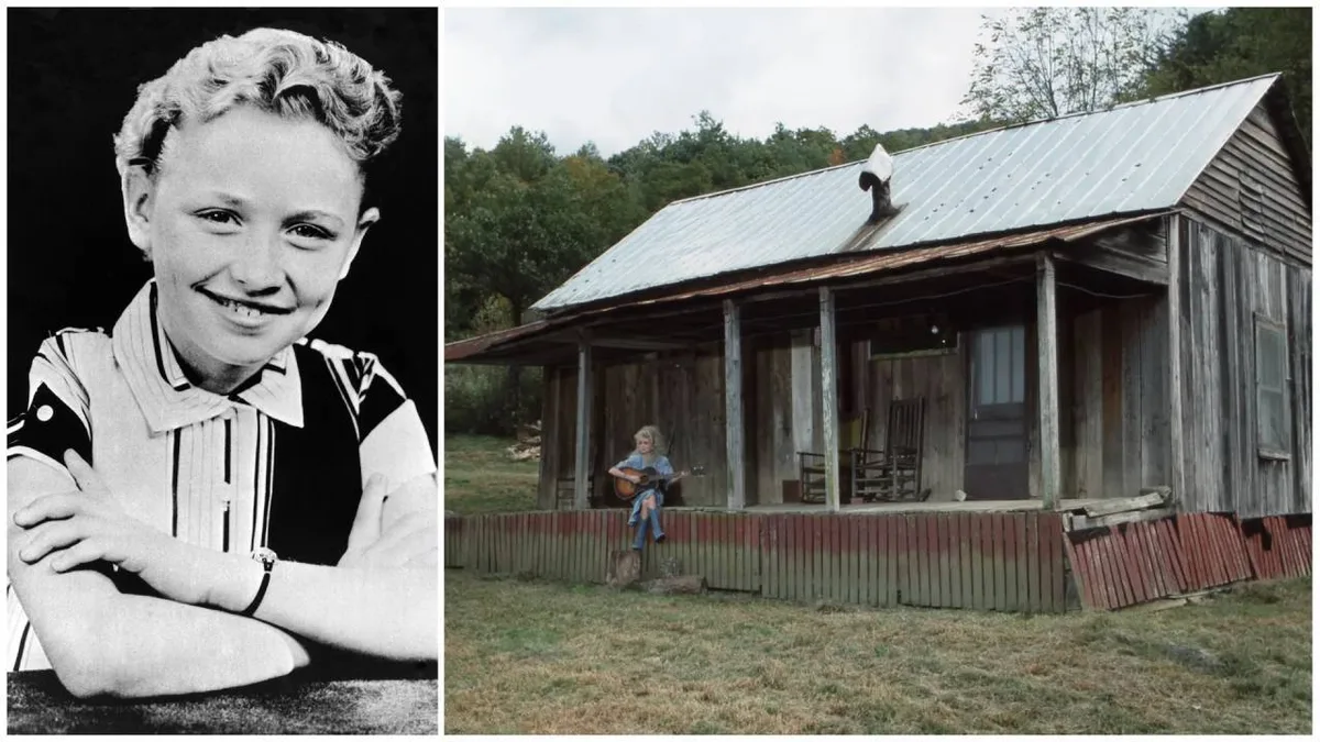 Dolly Parton’s humble Tennessee childhood cabin inspired her journey