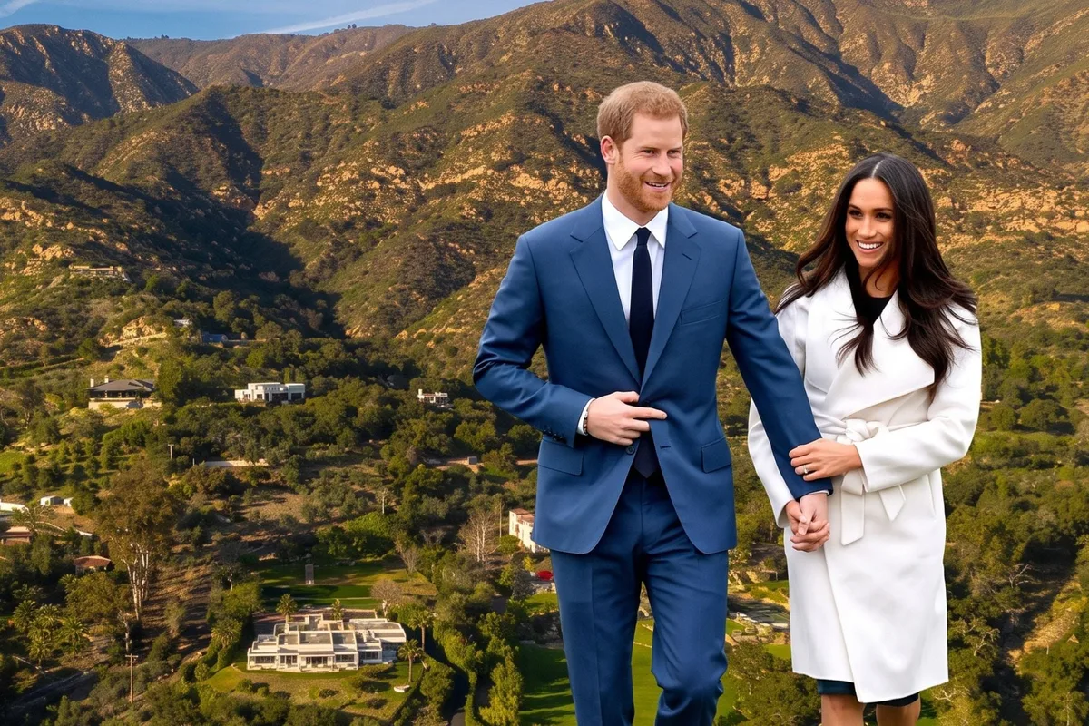 Adiós al sueño americano: el pequeño pueblo de California que festeja la partida de Meghan y Harry
