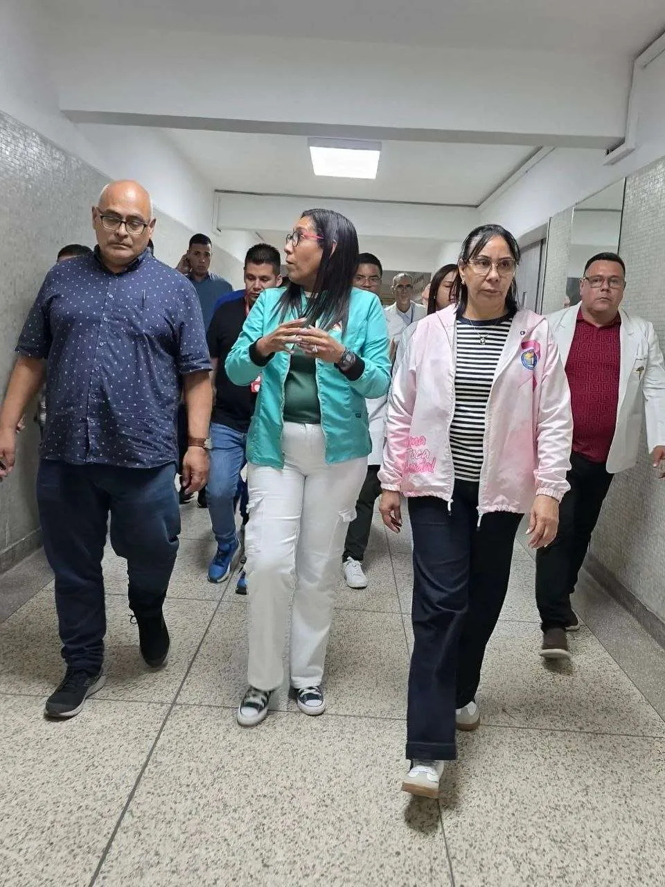 Inspeccionan operatividad y áreas estratégicas del Hospital Central de Maracay