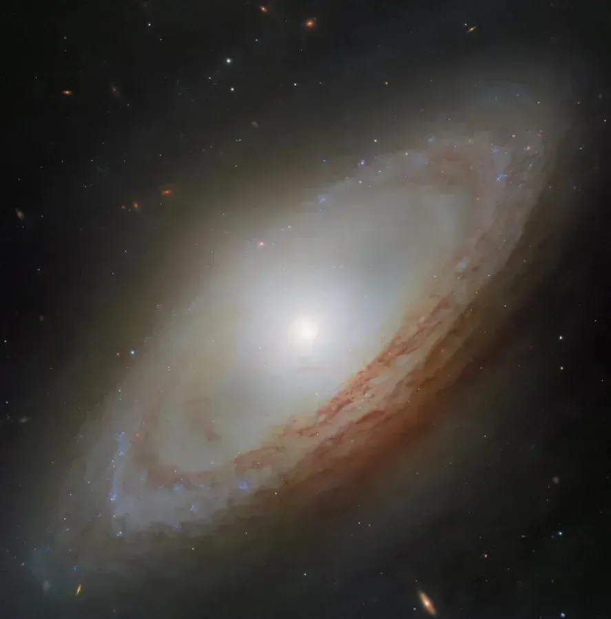 Galáxia fora de sincronia é detectada pelo Telescópio Hubble da Nasa; veja