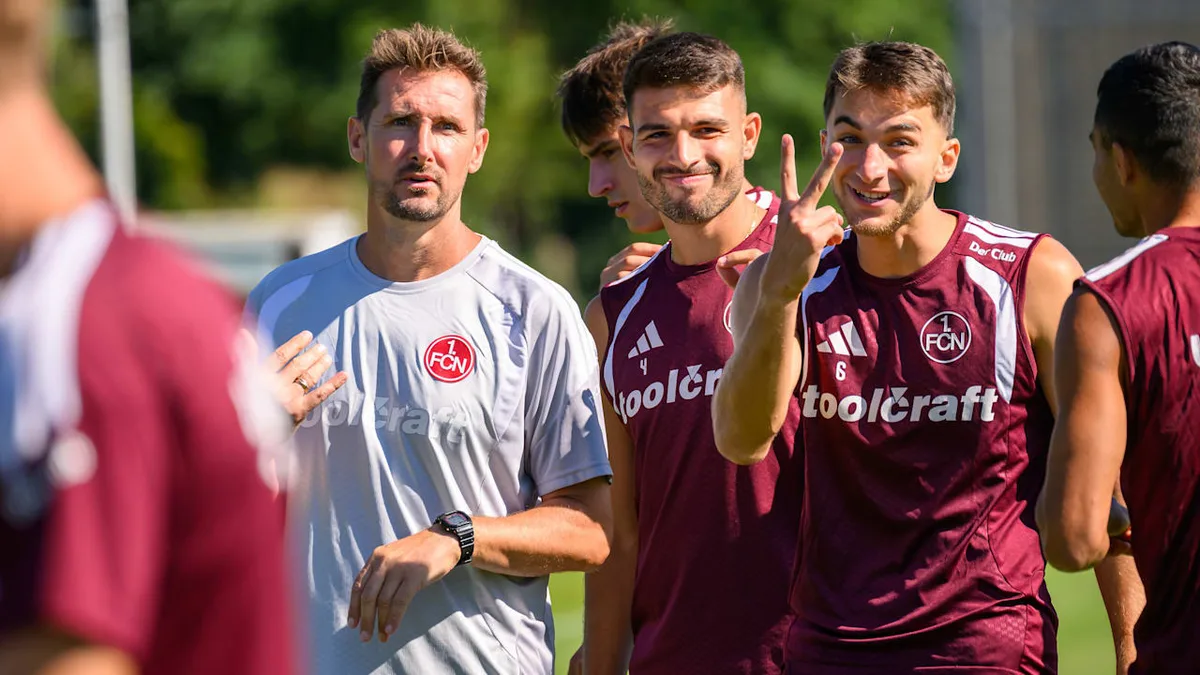 Top-Stimmung in Nürnberg - Klose weckt den Aufstiegsgeist