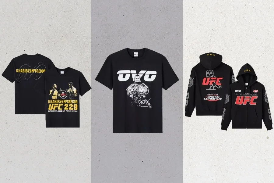 Drake’s Lifestyle Brand OVO Drops UFC Collab, With Famous Fighters Front and Center on New Merch