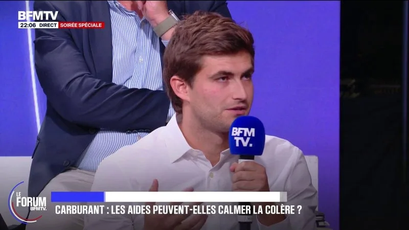 FORUM BFMTV - “Baisser les taxes, c’est rendre aux Français leur argent”, dit Guilhem Carayon, vice-président délégué de l'UDR