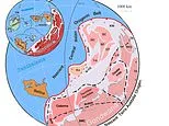 Long-lost supercontinent is pieced together after 550 million years: Incredible map reveals how Gondwana represented 80% of Earth's landmass
