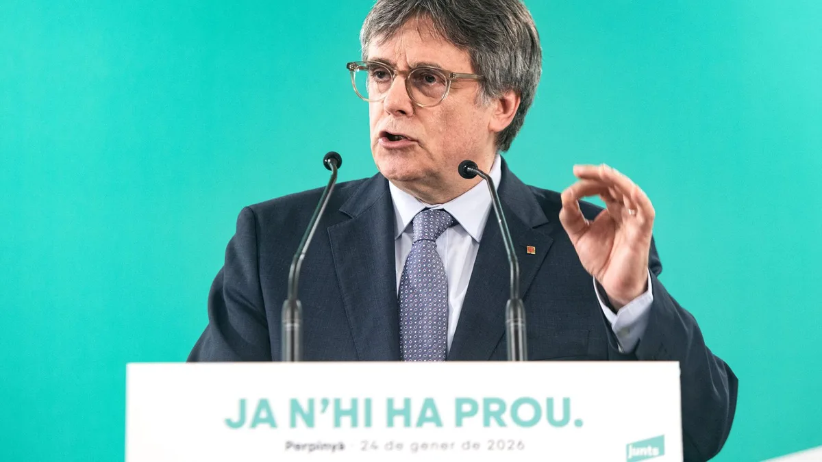 Puigdemont entra en la crisis ceutí: hay que descolonizar Ceuta y Melilla y las compara con Gaza