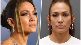 El impresionante parecido de Jennifer López con una mujer arrestada