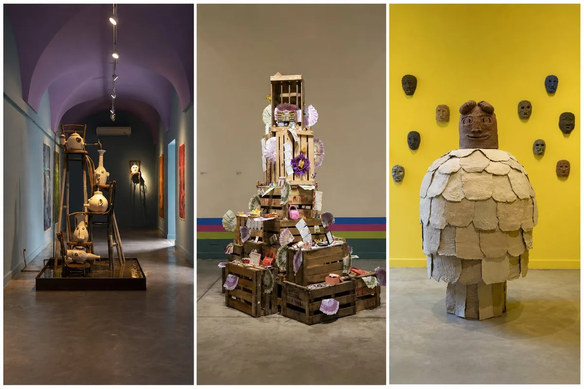 Agua, máscaras y cajones de verdura: el Recoleta presenta tres muestras de arte emergente argentino