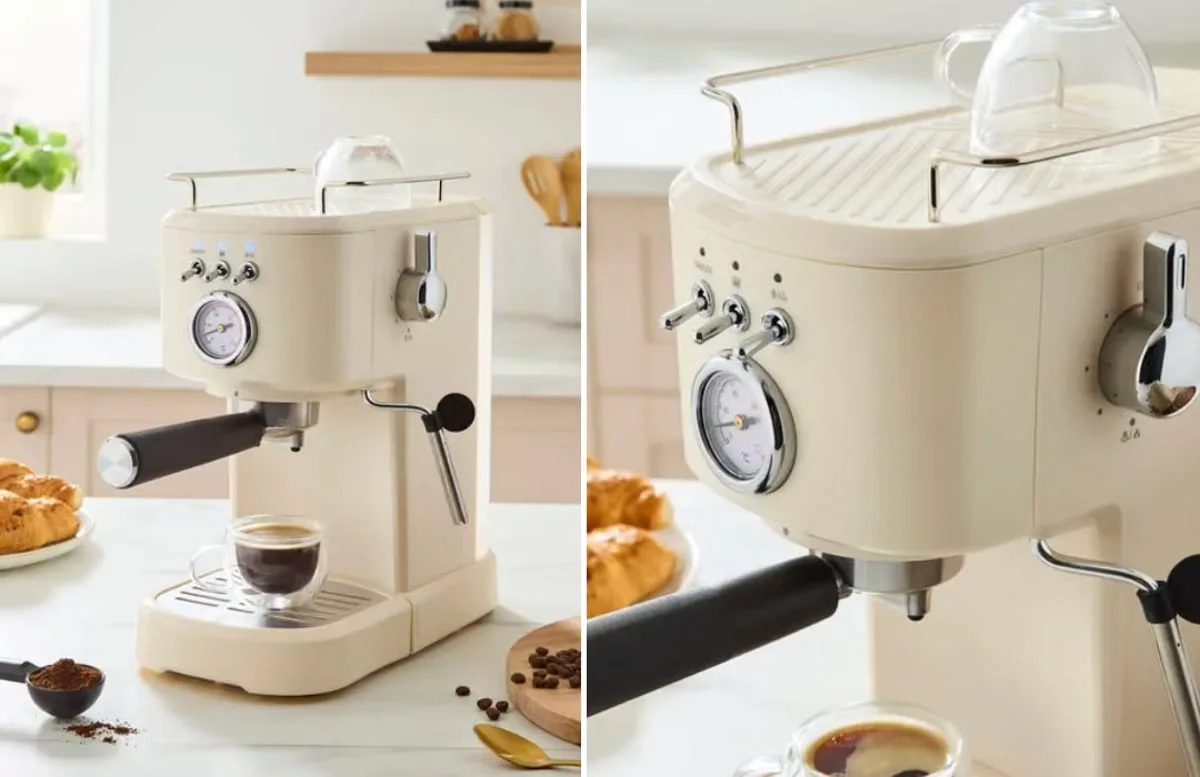 Missed out on Lidl's £50 coffee machine? Shop Dunelm's bean-to-cup bargain