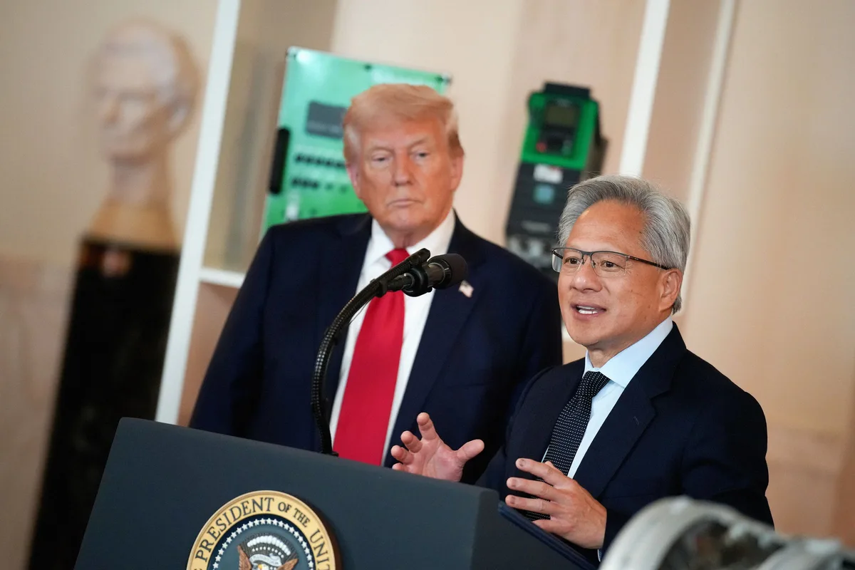 Nvidia CEO Jensen Huang Took a Call From Donald Trump in the Middle of an All-Hands