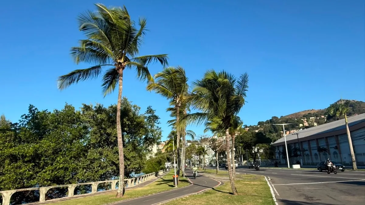Calor no ES dá lugar a vendaval em 62 cidades; veja o que muda no tempo