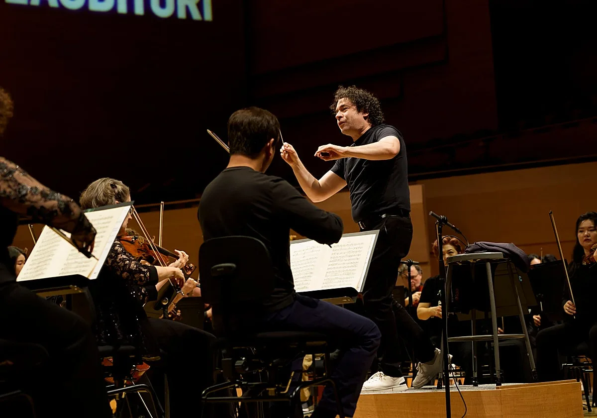 Lágrimas por Dudamel, un sueño cumplido, carreras en Atocha... Tres días con la orquesta más emblemática del mundo