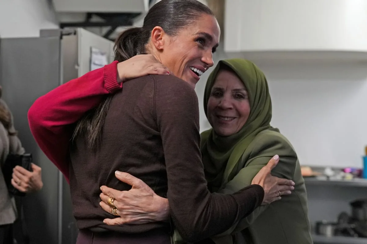 Meghan reunited with Grenfell ‘ladies’ on first engagement since return to UK