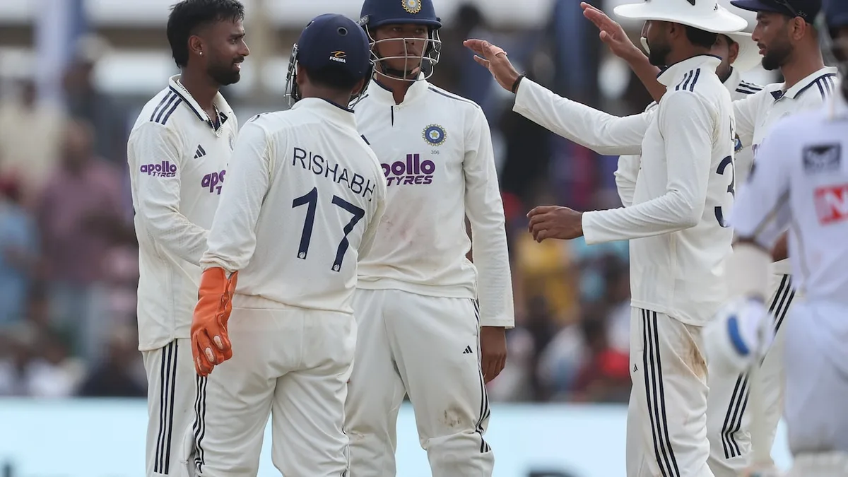 Manav Suthar, Ravindra Jadeja Sparkle, India Take Commanding Lead In 1st Test Despite Sonal Dinusha's 100