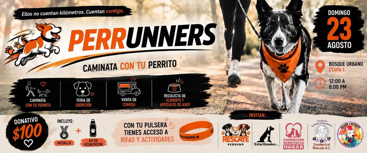 Esterilizados A.C. organiza ‘Perrunners’ para recaudar fondos y remodelar su quirófano
