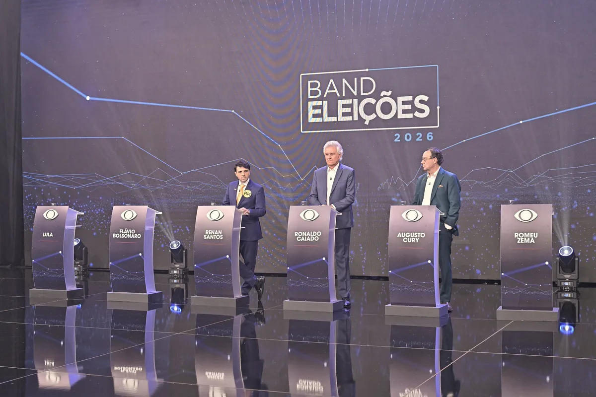 Candidatos cobram Lula e Flávio por suspeitas de corrupção e ausências em 1º debate presidencial