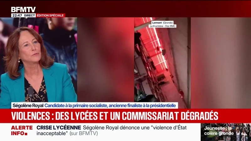 Mouvement lycéen: "Il faut supprimer Parcoursup", estime Ségolène Royal, candidate à la primaire sociale-démocrate
