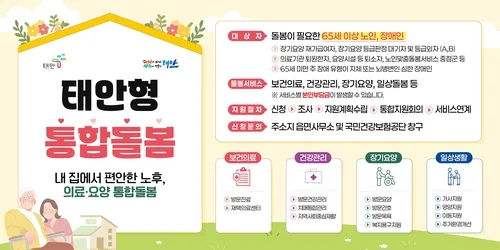 "1천원에 한의사를 집으로"…태안군, 본인부담금 지원 확대