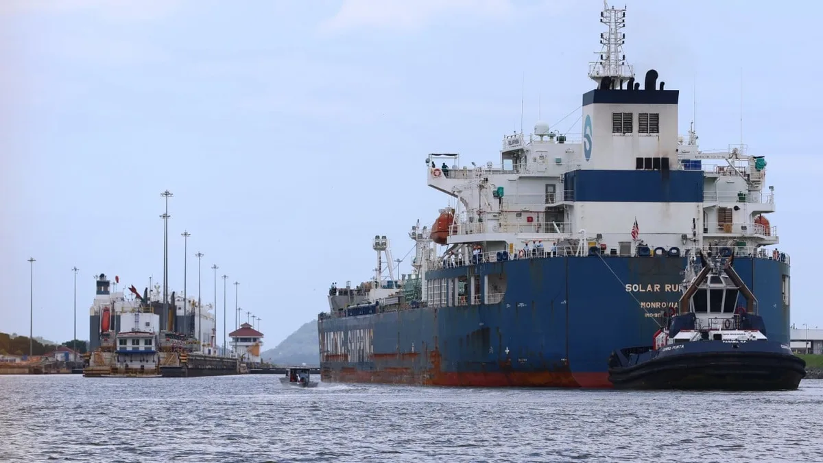 Asian shipper pays record US$5.3 million for Panama Canal access