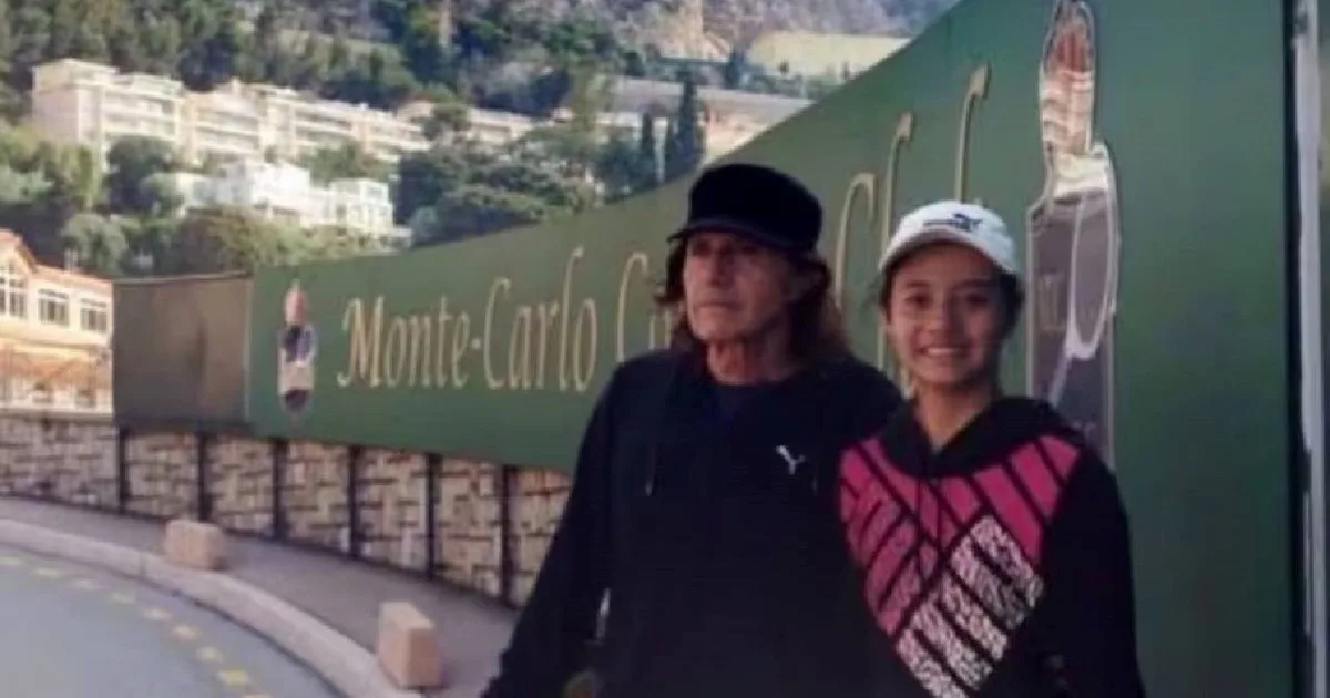 La emotiva foto de su hija Andanin por el cumpleaños 74 de Guillermo Vilas