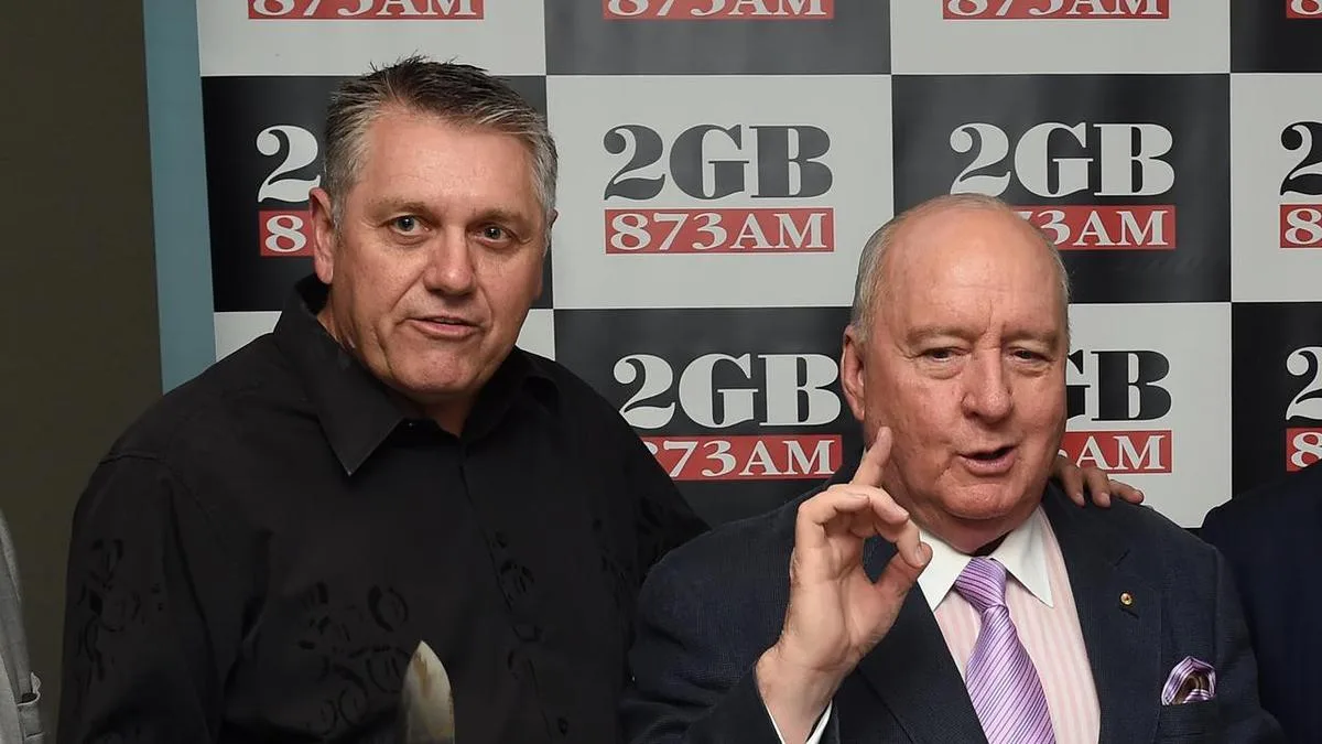 'Dog': Ray Hadley slams rival in texts to Jones accuser