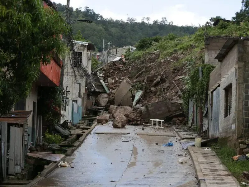 Honduras: Tegucigalpa registra 1,528 deslizamientos y 600 mil personas viven en zonas vulnerables