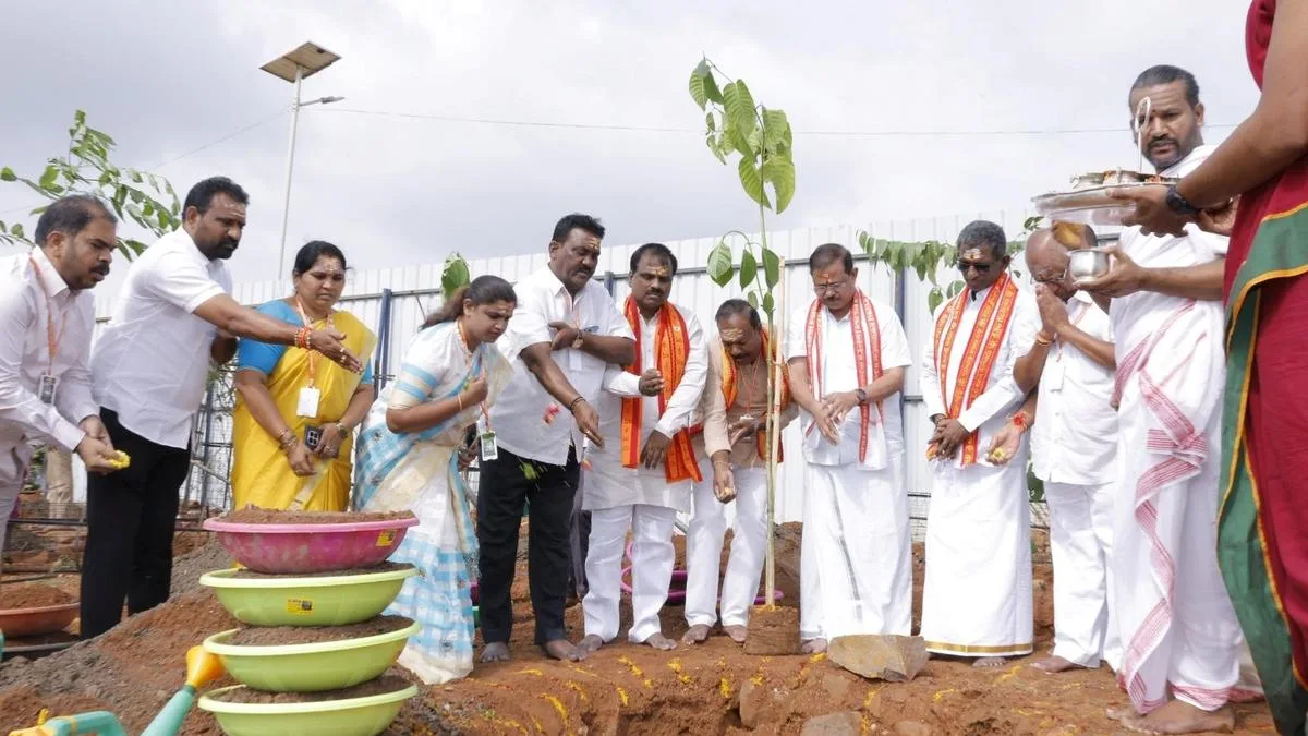 Srisailam temple aims to plant 5,000 saplings before end of monsoon