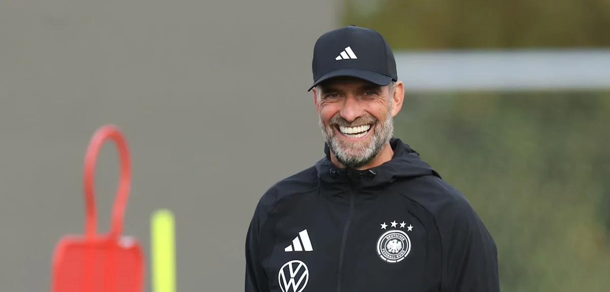 „Wie er einen dann auch anlacht“, schwärmt der neue Nationalspieler von Klopp