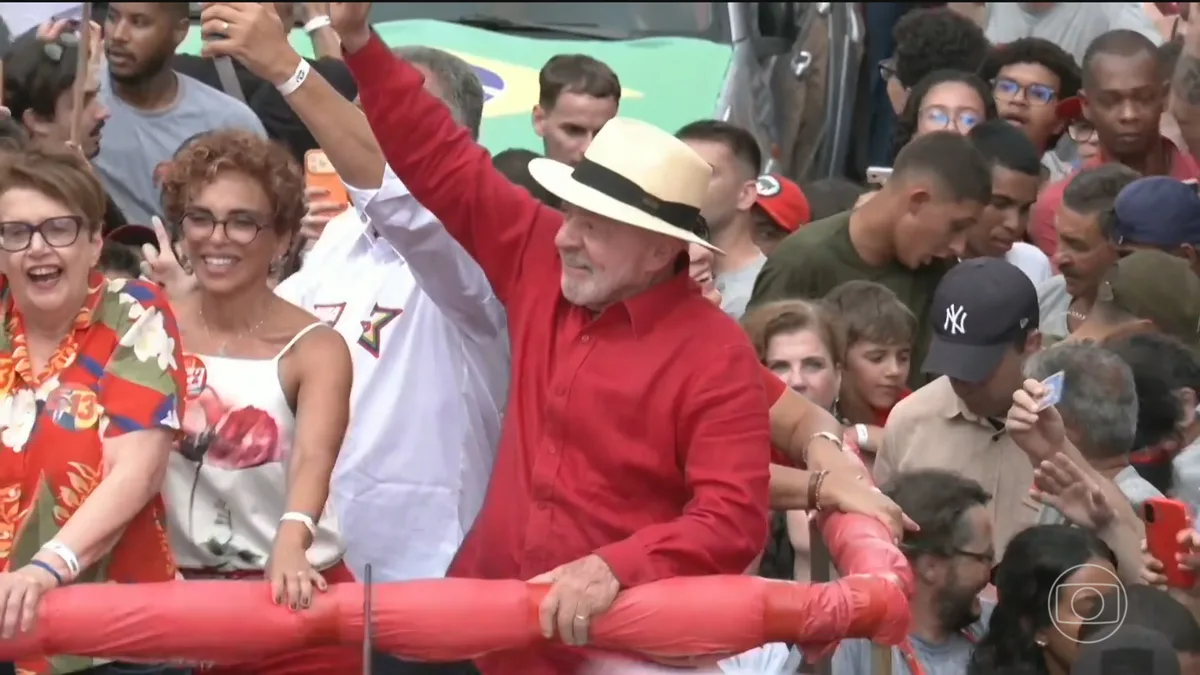 Presidente Lula, candidato à reeleição pelo PT, tem agenda em Minas Gerais e em Brasília
