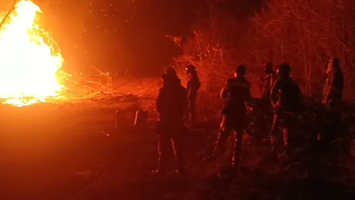 Incêndio atinge há cinco dias comunidades da zona rural de Pacujá, no interior do Ceará