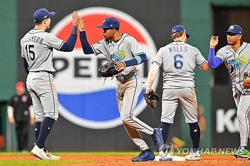 탬파베이, 이틀 연속 클리블랜드 격파…ALCS 3승 2패 역전(종합)