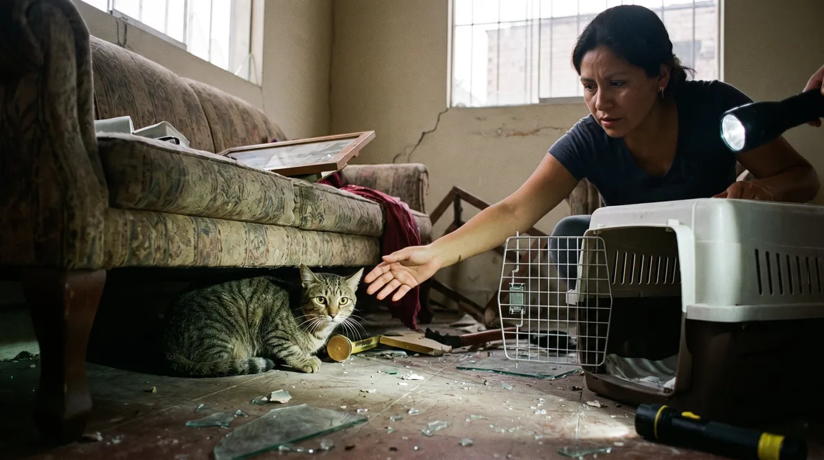Sismo magnitud 4.8 en Lima: veterinario explica cómo preparar y salvar a tu gato ante un temblor