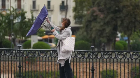 La AEMET avisa de tormentas fuertes y granizo en el norte y este peninsular para este domingo