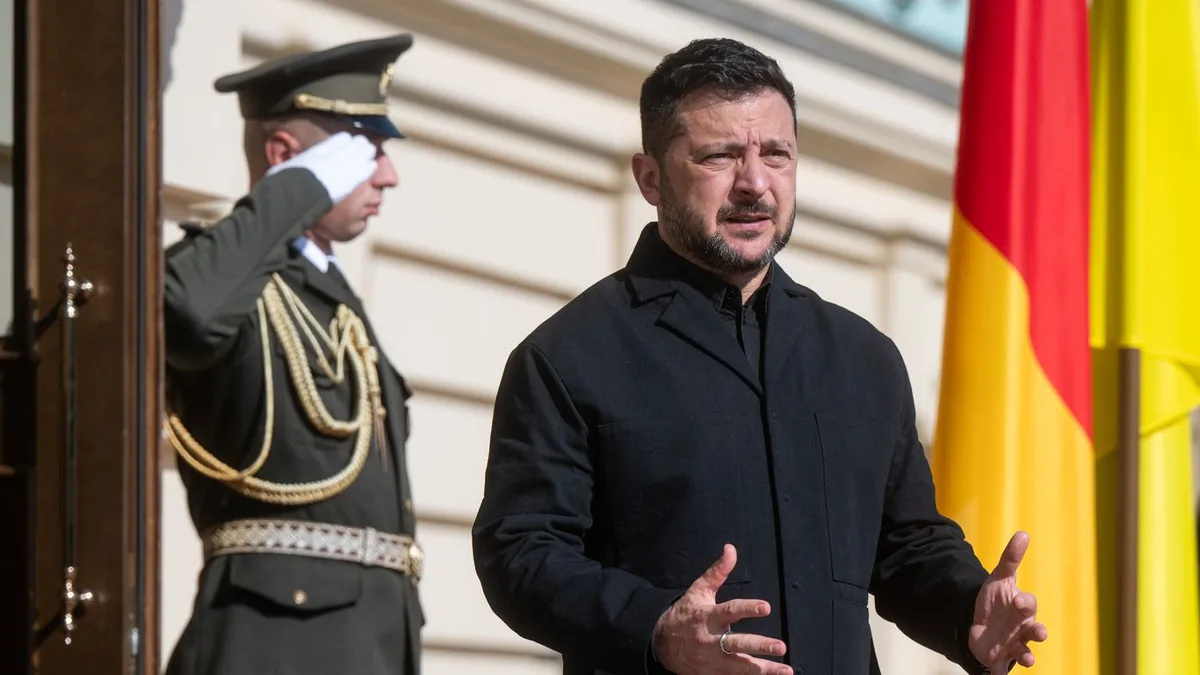 Exclusive: Zelensky tells Axios Trump's diesel deal with Putin "not fair and not honest"