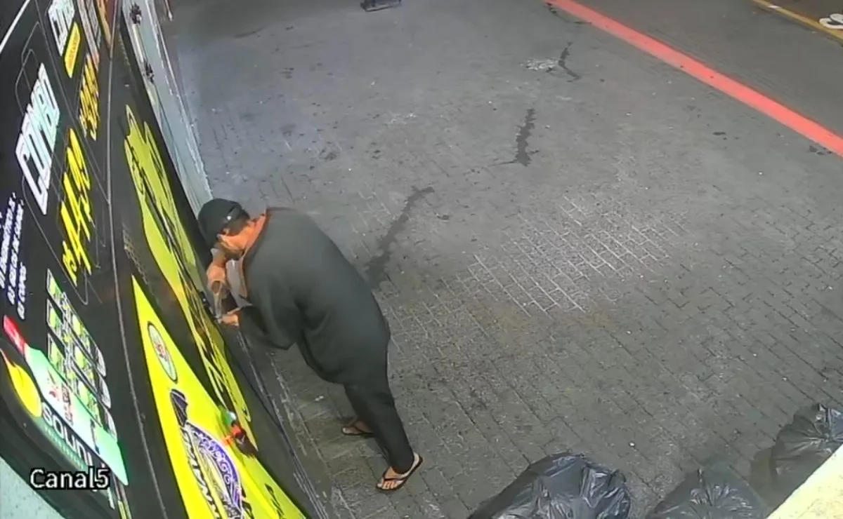 Com extensa ficha criminal, homem é preso após invadir distribuidora com picareta para furtar