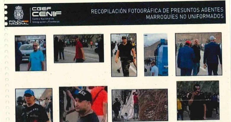 De “complexión fuerte”, pelo corto y gorras: así describe la Policía a los agentes “dinamizadores” de Rabat en la entrada a Ceuta