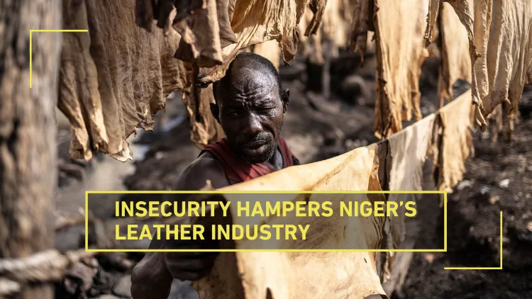 Niger’s leather artisans struggle as insecurity hits sales