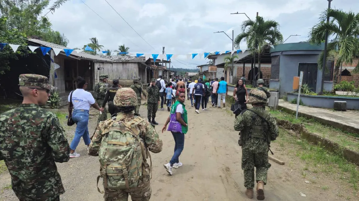 Las Fuerzas Armadas argentinas iniciaron un operativo de ayuda humanitaria en Colombia tras el terremoto