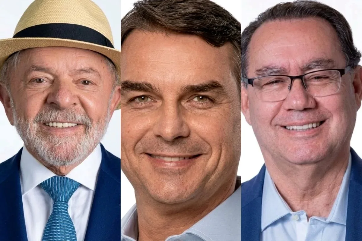 Lula tem 38%, Flávio, 30%, e Cury, 11%, em 1º turno, diz Real Time/Big Data