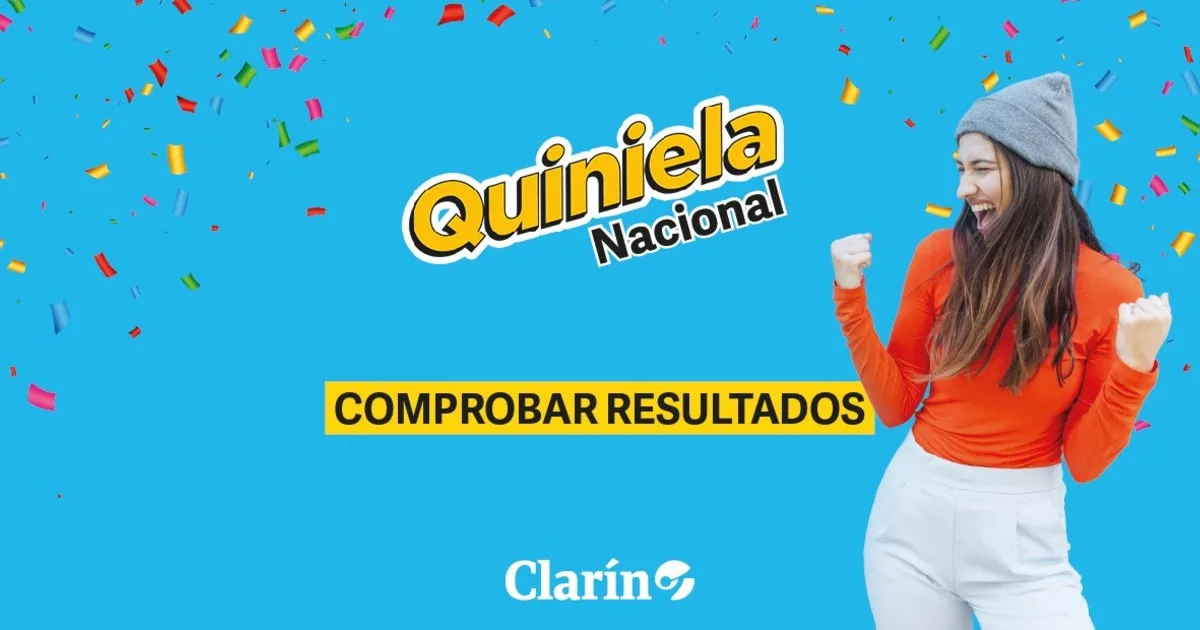 Quiniela Nacional: resultado del sorteo de la Vespertina de hoy, martes 25 de agosto