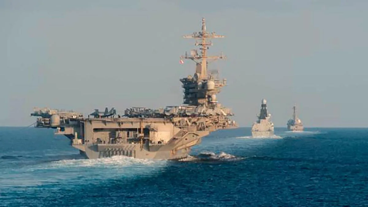US carrier stopping in Thailand after long deployment