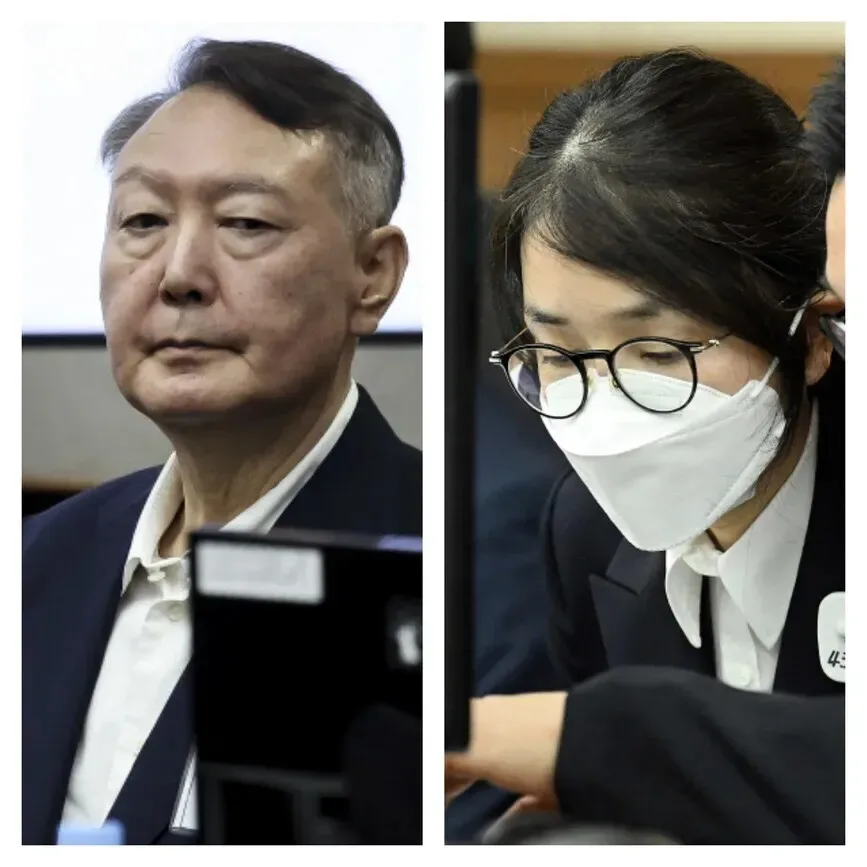 [단독] 윤석열·김건희, 올여름 ‘냉방’ 구치소 접견실 하루 4∼7회 ‘특혜 이용’
