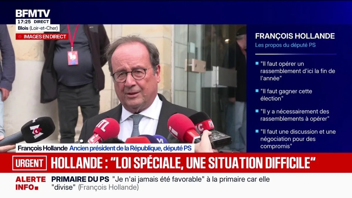 2027: "Si la campagne présidentielle doit avoir un thème, c'est celui de la jeunesse", estime François Hollande