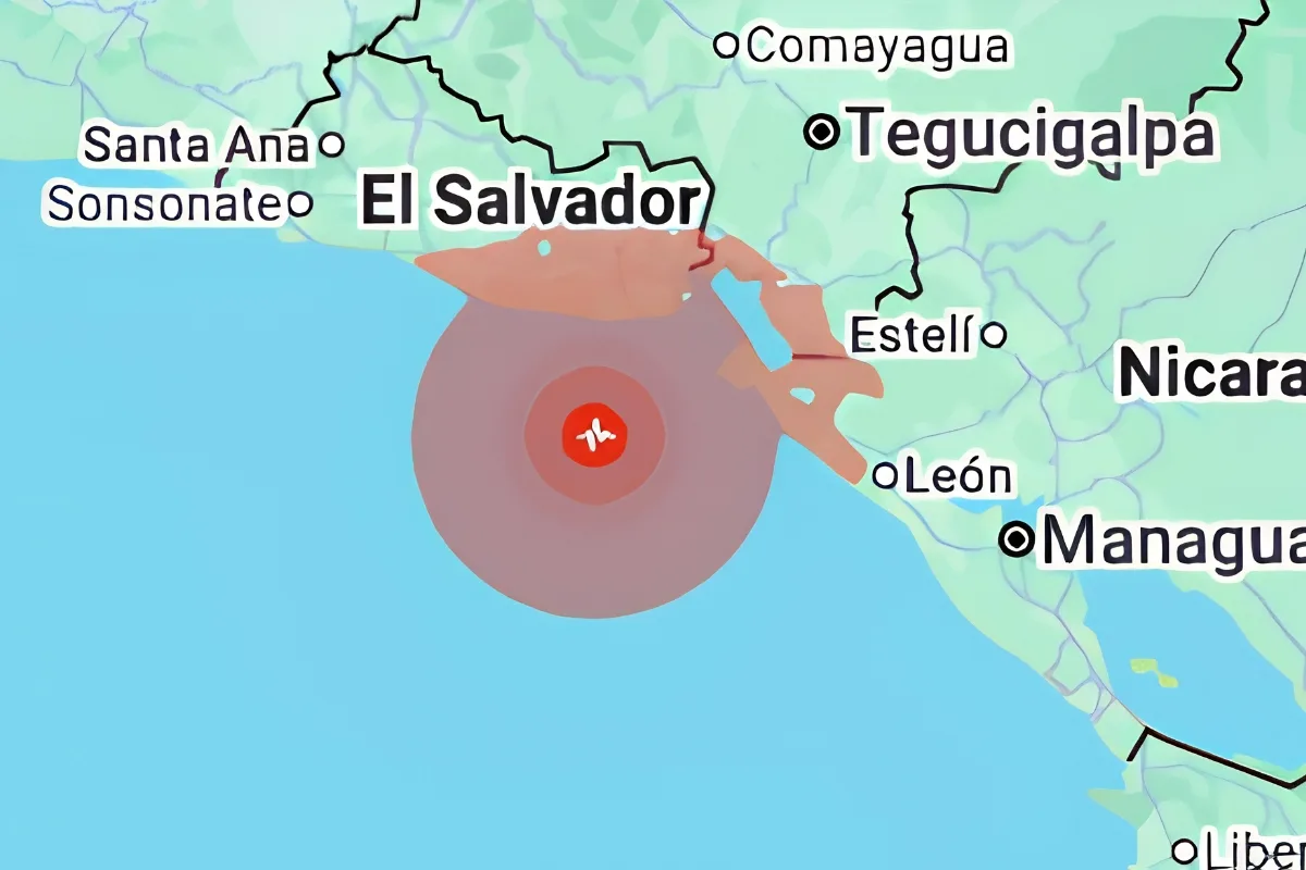 Sismo de 5,7 grados sacudió a El Salvador