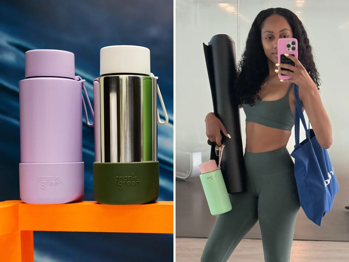 A shiny $50 tumbler has entered the world of trendy water bottles. Meet Frank Green.