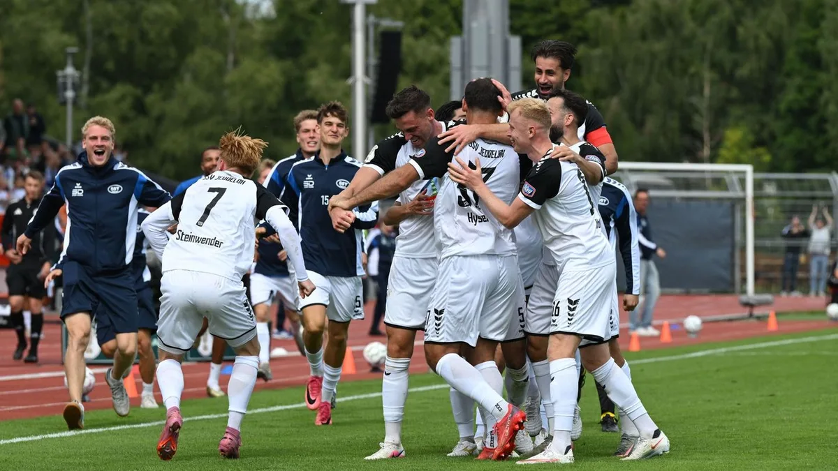 DFB-Pokal: „Es ist unfassbar“: Jeddeloh II schafft Pokal-Sensation